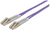 Intellinet 750882 InfiniBand/fibre optic cable 2 m LC OM4 Violet