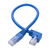 Tripp Lite N204-001-BL-LA Cable Ethernet (UTP) Patch Moldeado Cat6 Gigabit en Ángulo a la Izquierda (RJ45 en Ángulo a la Izquierda a RJ45 M), Azul, 30.5 cm [1 pie]