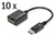 ASSMANN Electronic AK-990904-002-S video átalakító kábel 0,15 M DisplayPort VGA (D-Sub) Fekete