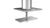 Durable 508423 monitor mount / stand 96.5 cm (38") Silver Desk