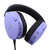 Trust GXT 491P FAYZO Headset Vezetékes és vezeték nélküli Fejpánt Játék USB A típus Bluetooth Fekete, Lila