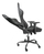 Deltaco GAM-096 Videospiel-Stuhl Universal-Gamingstuhl Gepolsterter, ausgestopfter Sitz Schwarz