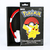 OTL Technologies Pokémon Pokéball Auriculares Alámbrico Diadema Música Negro, Rojo, Blanco