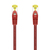 AISENS Cable De Red Latiguillo RJ45 LSZH Cat.7 600 MHz S/FTP PIMF AWG26, Rojo, 1.0 m