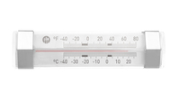 Kühlschrankthermometer, -40/20°C, 123x30x19 mm Horizontales Modell, mit