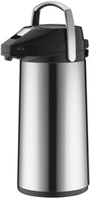 Alfi Isolier-Getränkespender CLASSIC, Inhalt: 2,2 Liter, Pumpspender, Edelstahl