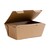 Vegware kompostierbare geriffelte Box zum Mitnehmen(300 Stück) Isolierte,