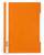 Durable Clear View A4 Document Folder - Orange - Pack of 25