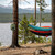 Relaxdays Campingdusche Solar, 20 Liter, Solardusche Camping, mit Handbrause, Duschbeutel zum Aufhängen, faltbar, grün
