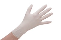 Latex-Handschuhe, Grip plus, puderfrei Gr. L, unsteril