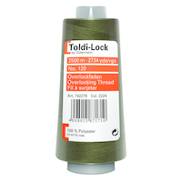 TOLDILOCK 2500M 1 x Pack of 5 spools,each with 2500m Totalling 12,500m Per Pack Gutermann Colour chart number 2224