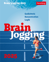 HARENBERG Abreisskalender 2025 2103700+25 Brain Jogging DE 12.5x16cm