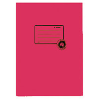 Protège-cahier papier A5 rouge foncé 100% papier recyclé