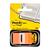 Post-it Index Flags Repositionable 25x43mm 12x50 Tabs Orange (Pack 600) 7000144932