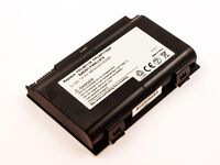 Laptop Battery for Fujitsu 63Wh 8 Cell Li-ion 14.4V 4.4Ah Black Batterien
