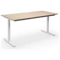 Multifunctionele tafel DUO-T Trend, recht blad