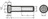 DIN 6912, Zylinderschraube, M 8x20, 012.9, blank