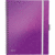Notizbuch Wow Be Mobile A4 80 Blatt 80g/qm liniert violett