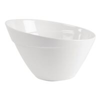 APS Balance Bowl in White Made of Melamine with Non Slip Rubber Feet - 5L