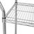 Vogue 2 Tier Wire Trolley in Chrome with Braked Castors - 910 x 457 x 960 mm