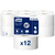 Tork Mini Jumbo Toilettenpapier T2 120280 weiß/ 2-lagig / 12 x 850 Blatt