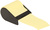 Haftnotiz Nachfüllrolle für Abroller CT1910, 60mm x 10m, gelb