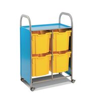 Gratnell Callero mobile tray storage trolleys