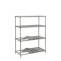 Plastic polymer shelving