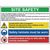 Site safety composite sign