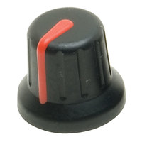 Re'an P670-S-02-S6 16mm Soft Touch Knob with Red Pointer