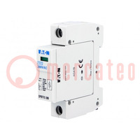 Surge arrestor; Type 1+2; Poles: 1; 280VAC; for DIN rail mounting