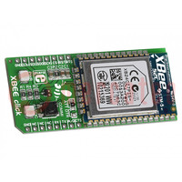 Click board; prototype board; Comp: XB24CZ7PIS-004; ZigBee; XBee