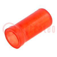 Snelconnector; klemmen; 0,3÷0,9mm2; 22AWG÷18AWG; voor draad; rood