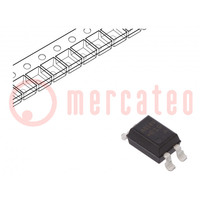 Optocoupler; SMD; Ch: 1; OUT: transistor; Uinsul: 5kV; Uce: 20V