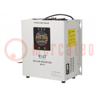Convertitore: DC/AC; 230VAC; 0÷40°C; Conn: prese AC 230V; 700W; 12V