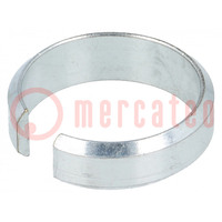 Clamping ring; brass; MULTIFLEX SLB; -55÷260°C; IP40; Size: 25