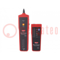 Tester: wiring system; RJ11,RJ45; 0÷40°C