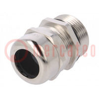 Cable gland; with long thread,with earthing; PG21; IP68; brass
