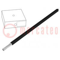 Vezeték; ÖLFLEX® WIRE MS 2.1; sodrat; Cu; 1mm2; PVC; fekete; 100m