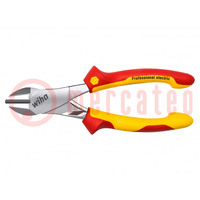 Pliers; side,cutting,insulated; steel; 160mm; 1kVAC