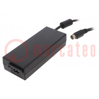 Power supply: switching; 19VDC; 6.32A; Out: KYCON KPPX-4P; 120W