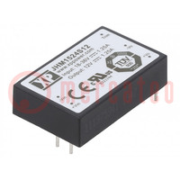 Converter: DC/DC; 15W; Uin: 18÷36V; Uout: 12VDC; Iout: 1.25A; 250kHz