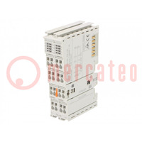 Power measurement terminal; for DIN rail mounting; 750/753