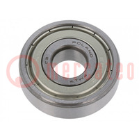 Bearing: ball; Øint: 10mm; Øout: 30mm; W: 9mm; bearing steel