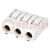 Connecteur: prises; 2061; 6mm; pistes: 3; 20AWG÷16AWG; 0,5÷1,5mm2