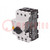 Motor breaker; 1.5kW; 220÷690VAC; for DIN rail mounting; IP20