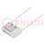 Capacitor: paper; Y1; 1nF; 500VAC; 15mm; ±20%; THT; P295; 1500VDC