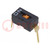 Switch: DIP-SWITCH; Poles number: 1; ON-OFF; 0.025A/24VDC; Pos: 2