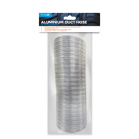 ALUMINIUM DUCTING HOSE 1M (430MM COMPRESSED 75MM)