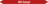 Mini-Rohrmarkierer - MD Dampf, Rot, 1.2 x 15 cm, Polyesterfolie, Selbstklebend